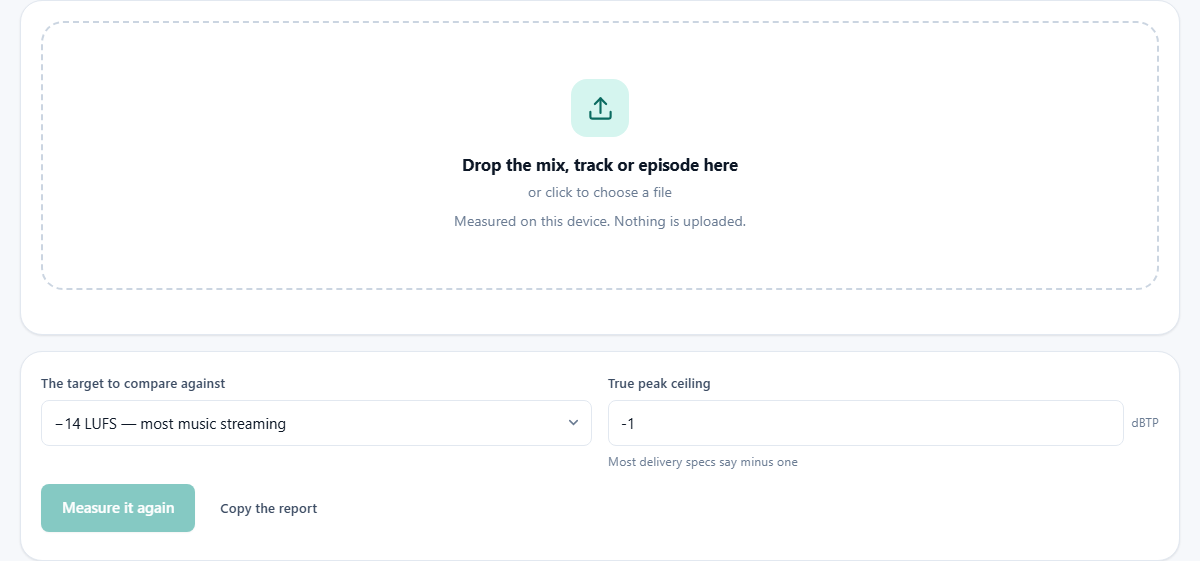 Screenshot: The number a streaming service will actually use