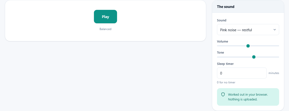 Screenshot: Generated, not recorded
