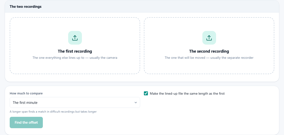 Screenshot: Same moment, two machines, one number