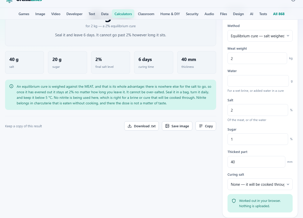 Screenshot: Two techniques that share a name