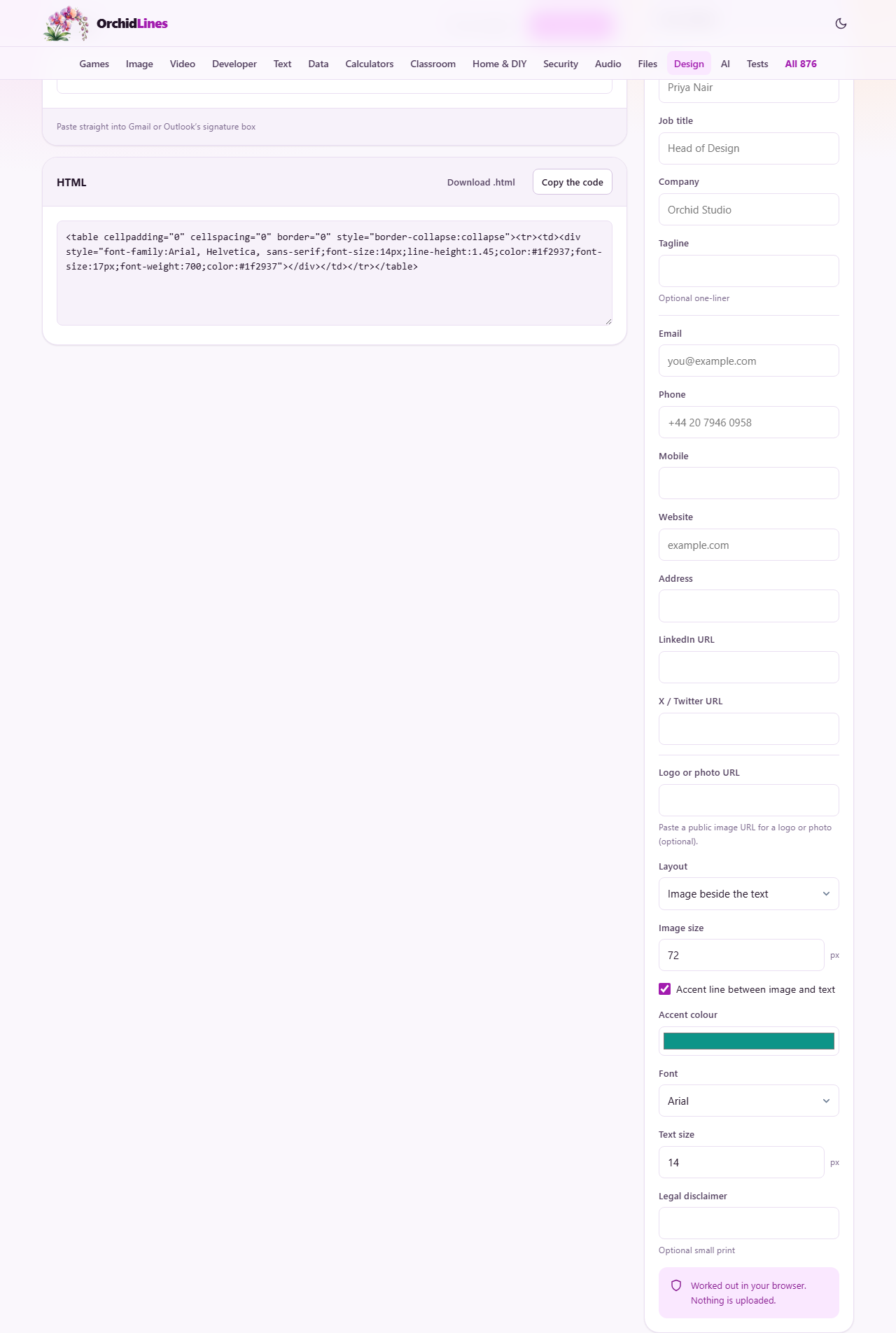 Screenshot: Why email HTML looks like it is from 1999