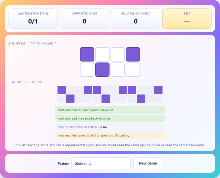 Screenshot: How to play Frieze