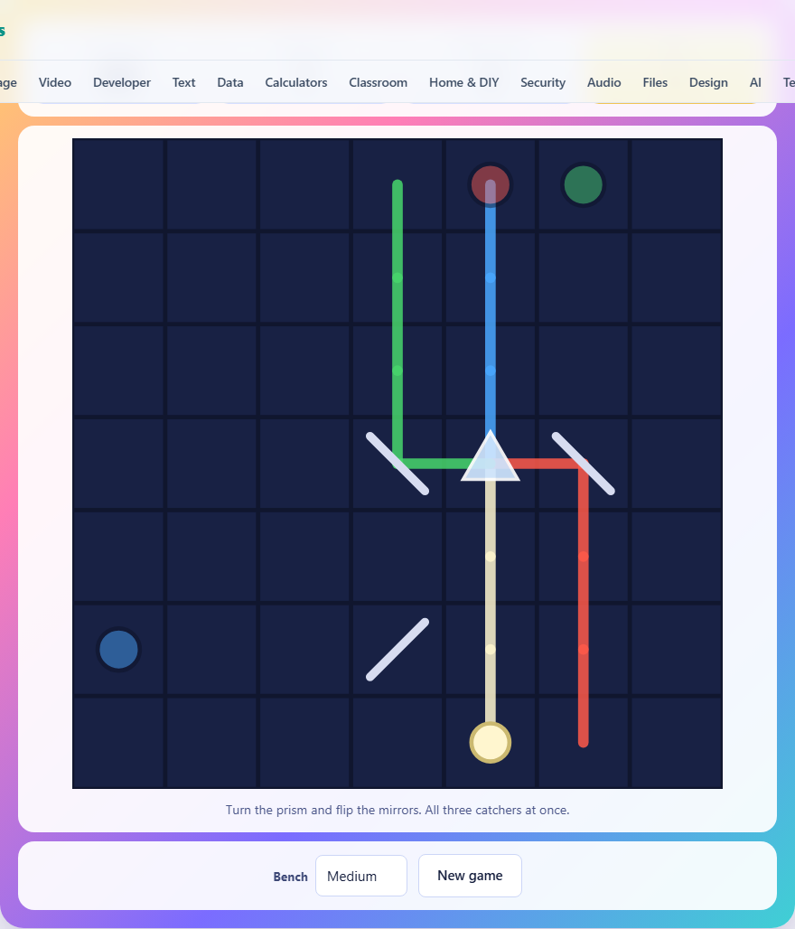 Screenshot: How to play Lens