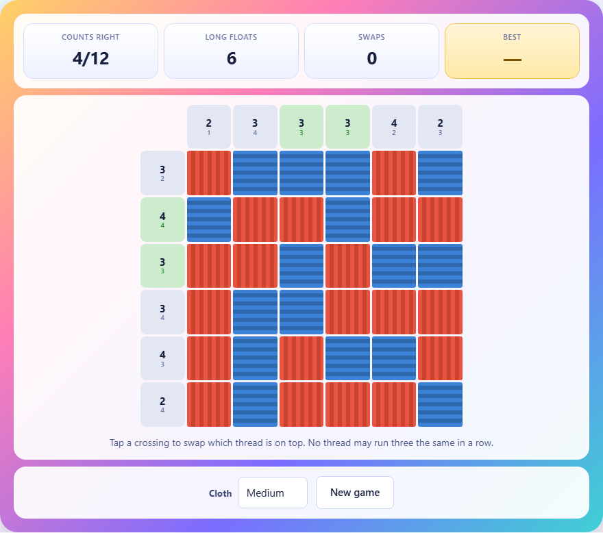 Screenshot: How to play Loom