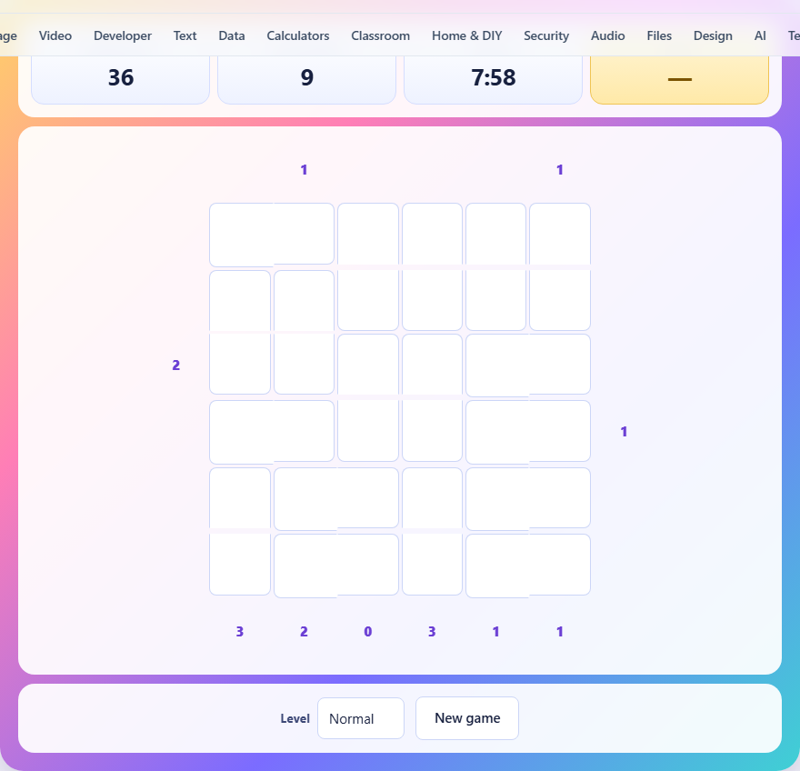 Screenshot: How to play Magnets