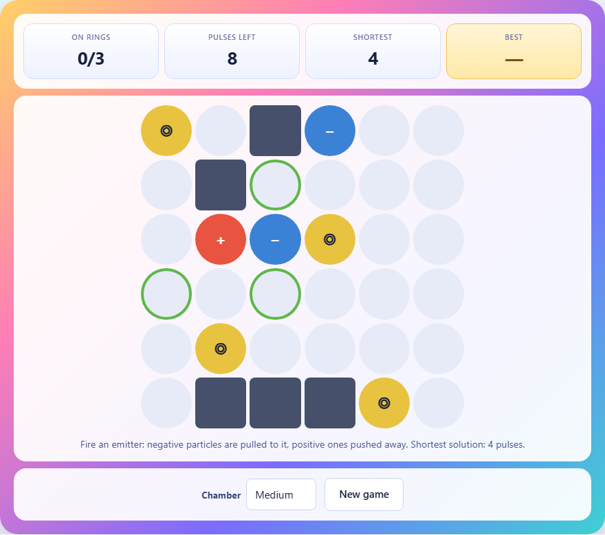 Screenshot: How to play Nucleus