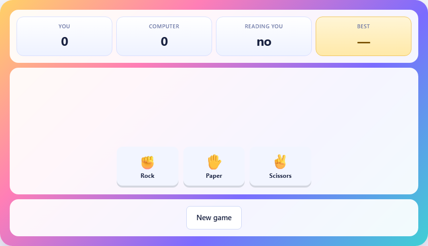 Screenshot: How to play Rock Paper Scissors