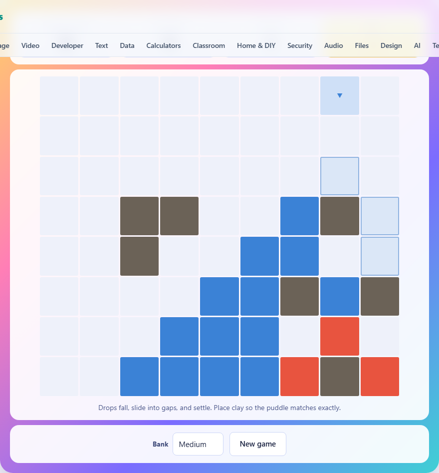 Screenshot: How to play Seep