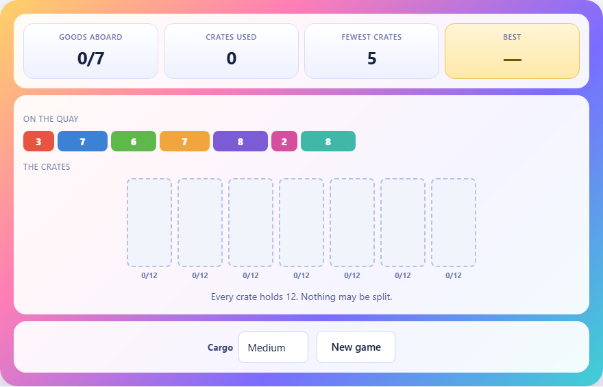 Screenshot: How to play Stow