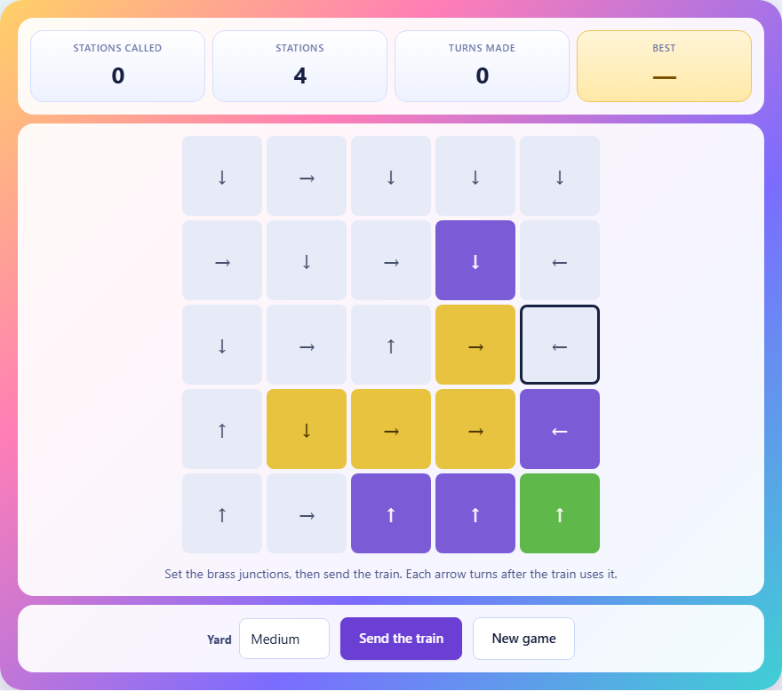 Screenshot: How to play Switchback