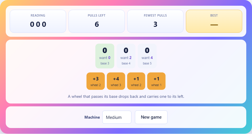 Screenshot: How to play Tally
