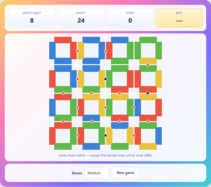 Screenshot: How to play Tessera