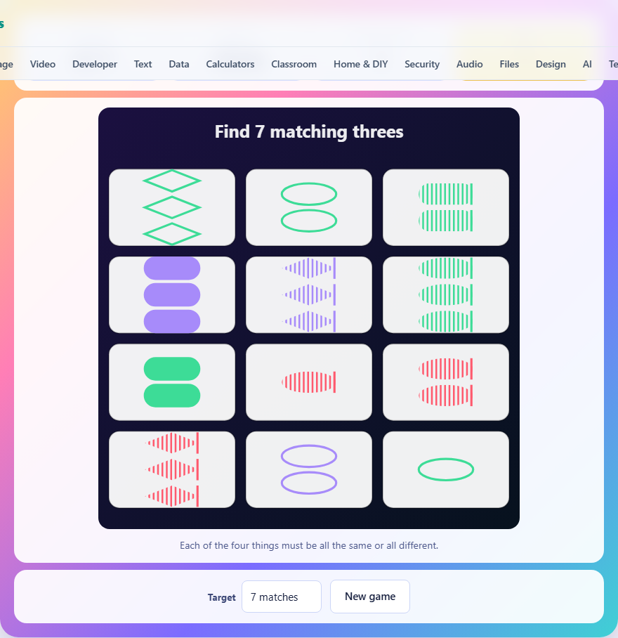 Screenshot: How to play Triple Match