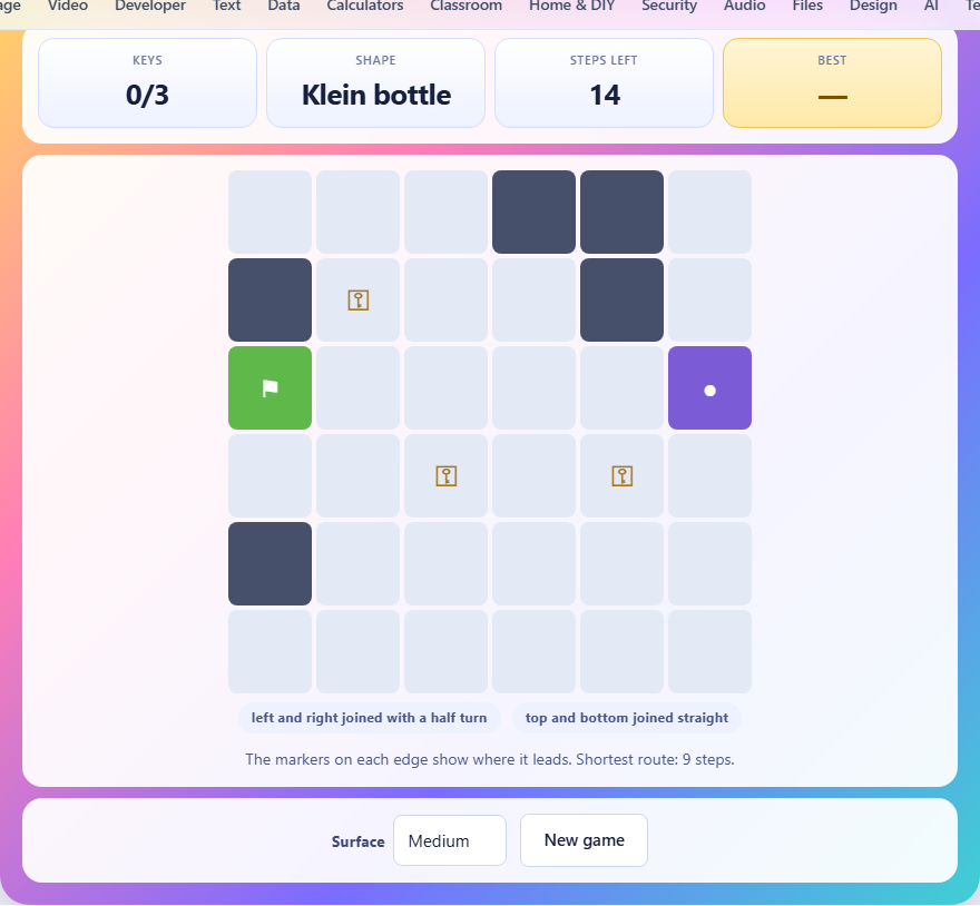 Screenshot: How to play Warp