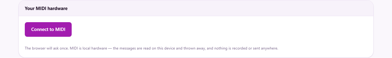Screenshot: Every message, as it arrives
