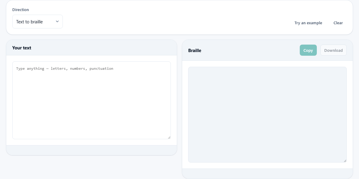 Screenshot: What this converts, and what it does not