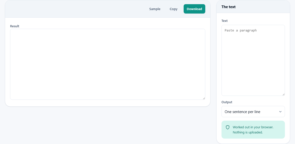 Screenshot: Where a full stop is not a full stop