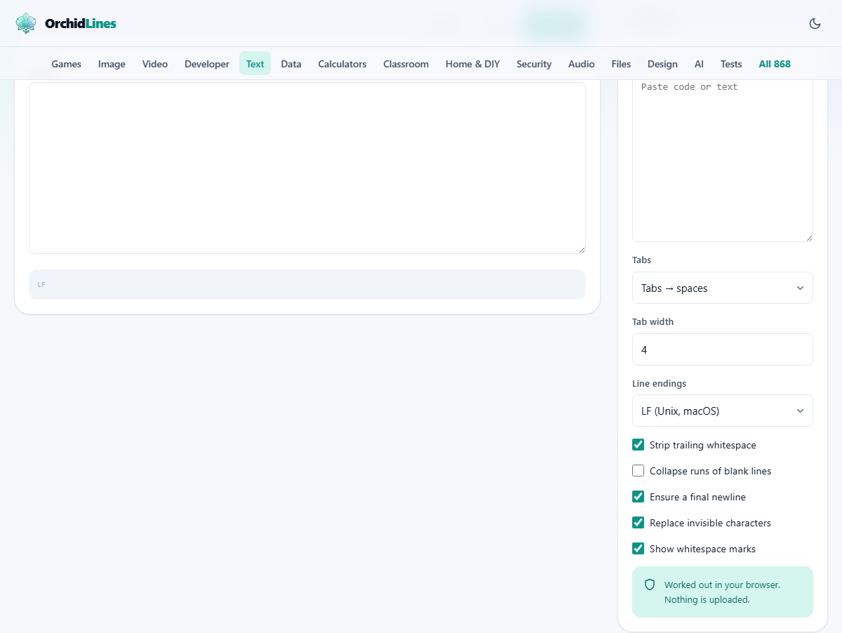 Screenshot: The bugs you cannot see